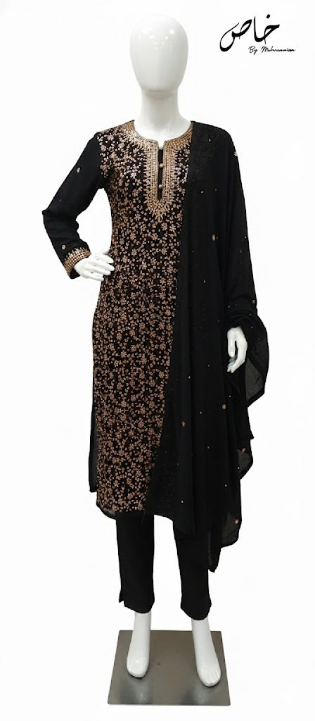 Classic Black Gotta Charm – 2-Piece Unstitched